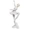 Lilting Grace Violet Porcelain 10 1/4"H Ballerina Figurine