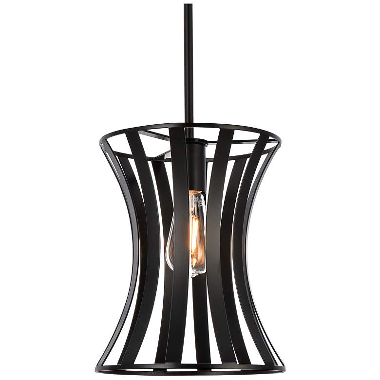 Image 4 Lily 1 Lt Pendant In Black more views