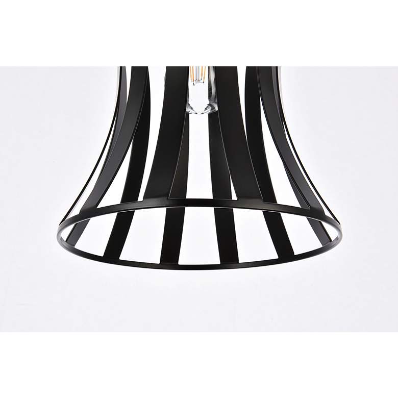 Image 5 Lily 1 Lt Pendant In Black more views
