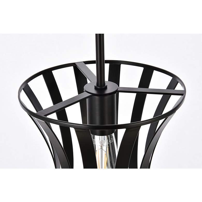 Image 6 Lily 1 Lt Pendant In Black more views