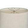 6_Lily 30" High Fossil Glass Table Lamp With Crystal Acrylic Base more views