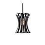 4_Lily 9 3/4" Wide Black Metal Mini Pendant more views