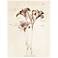 Lily Diagram 16" High Floral Wall Art