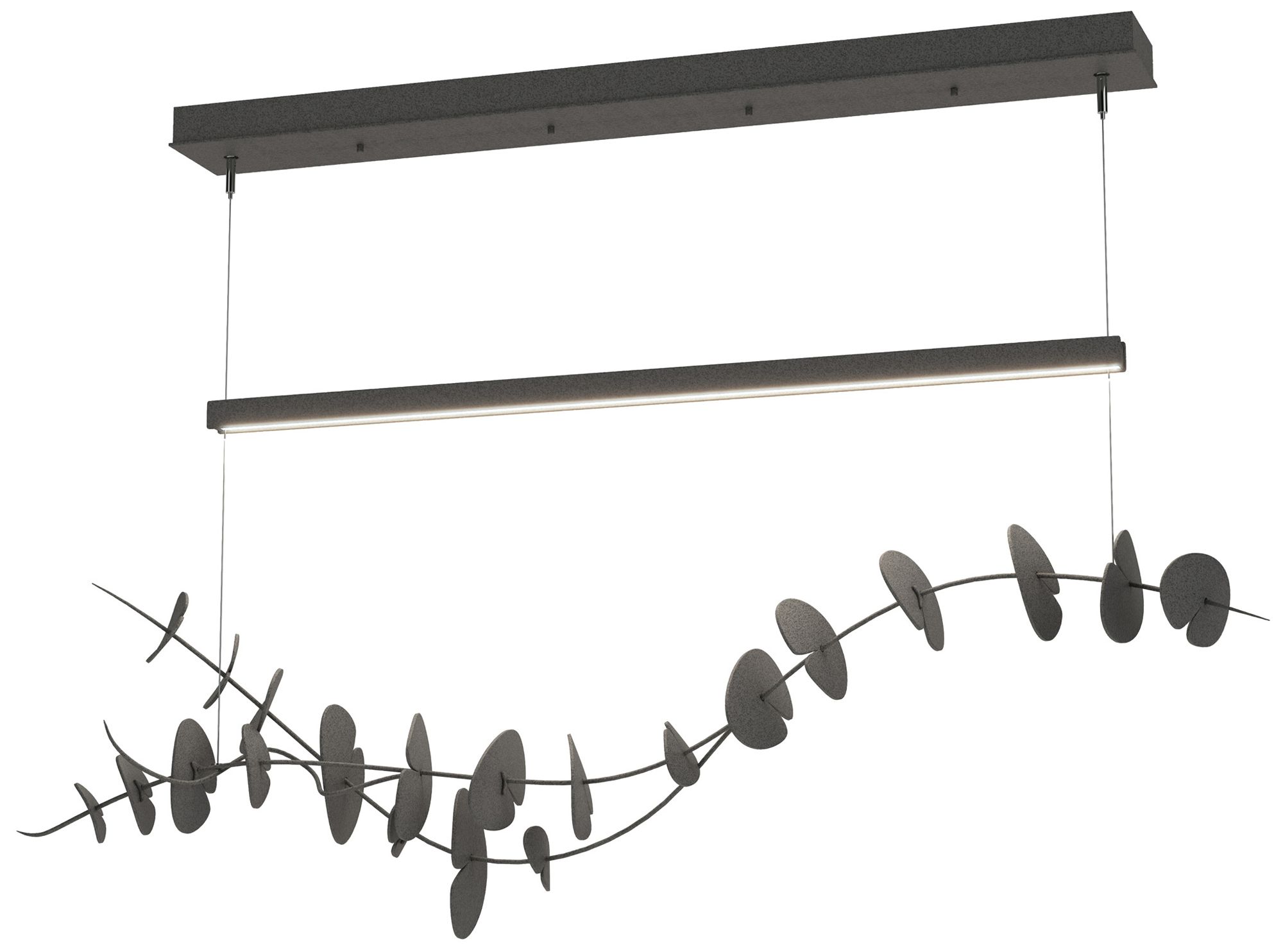 Lily LED Pendant - Iron - Iron - Made to Order