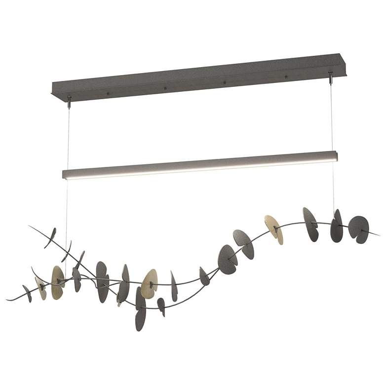 Image 1 Lily LED Pendant - Iron - Modern Brass