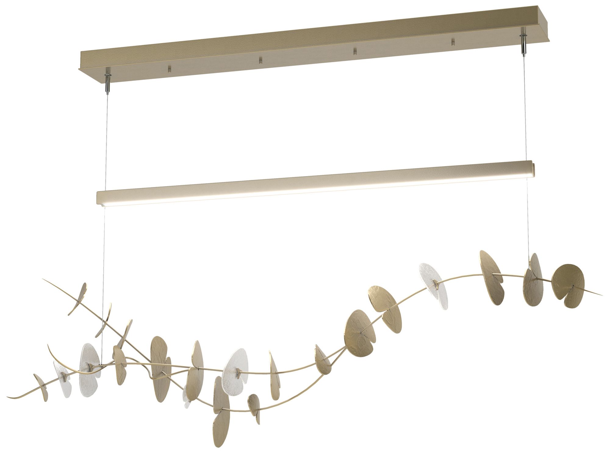 Lily LED Pendant - Modern Brass - Aqualite - Aqualite - Made to Order