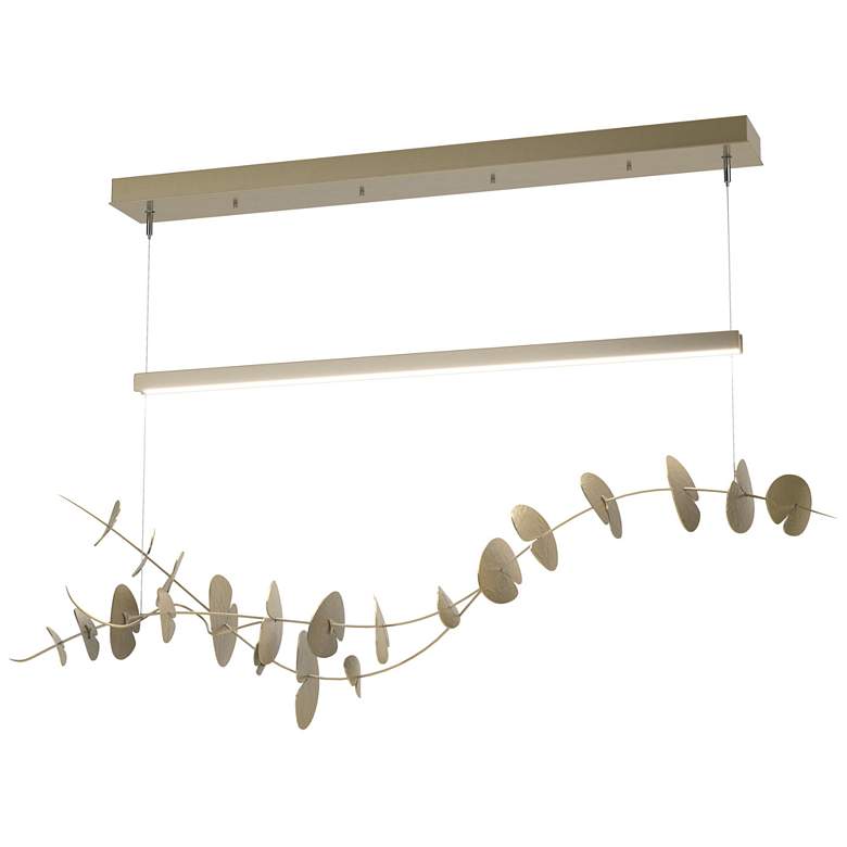 Image 1 Lily LED Pendant - Modern Brass - Gold