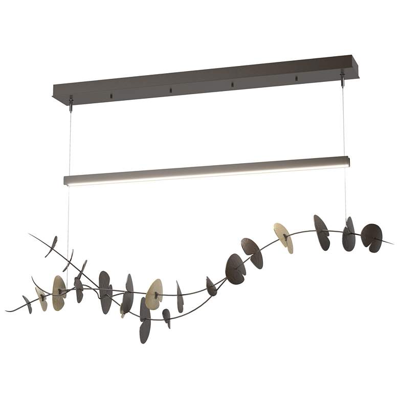 Image 1 Lily LED Pendant - Oil Rubbed Bronze - Modern Brass