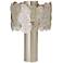 Lily Pad Antique Nickel Table Lamp