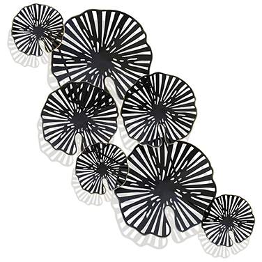 Lily Pads I 41" x 20" Metal Wall Sculpture