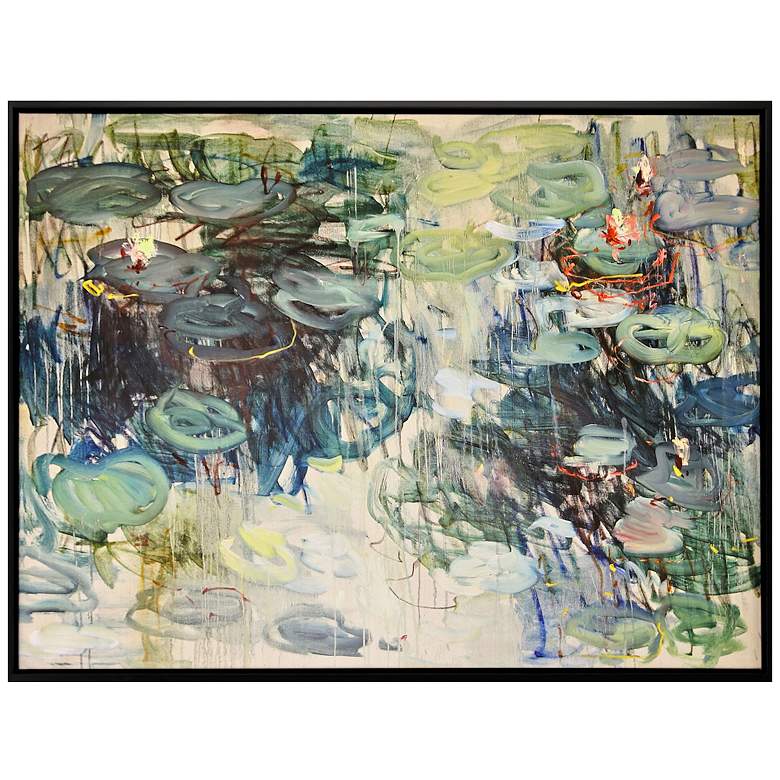 Image 1 Lily Pond 50"W x 38"H Canvas