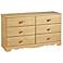 Lily Rose Collection Romantic Pine Dresser
