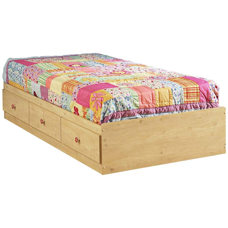 Image 1 Lily Rose Collection Romantic Pine Twin Mates Bed