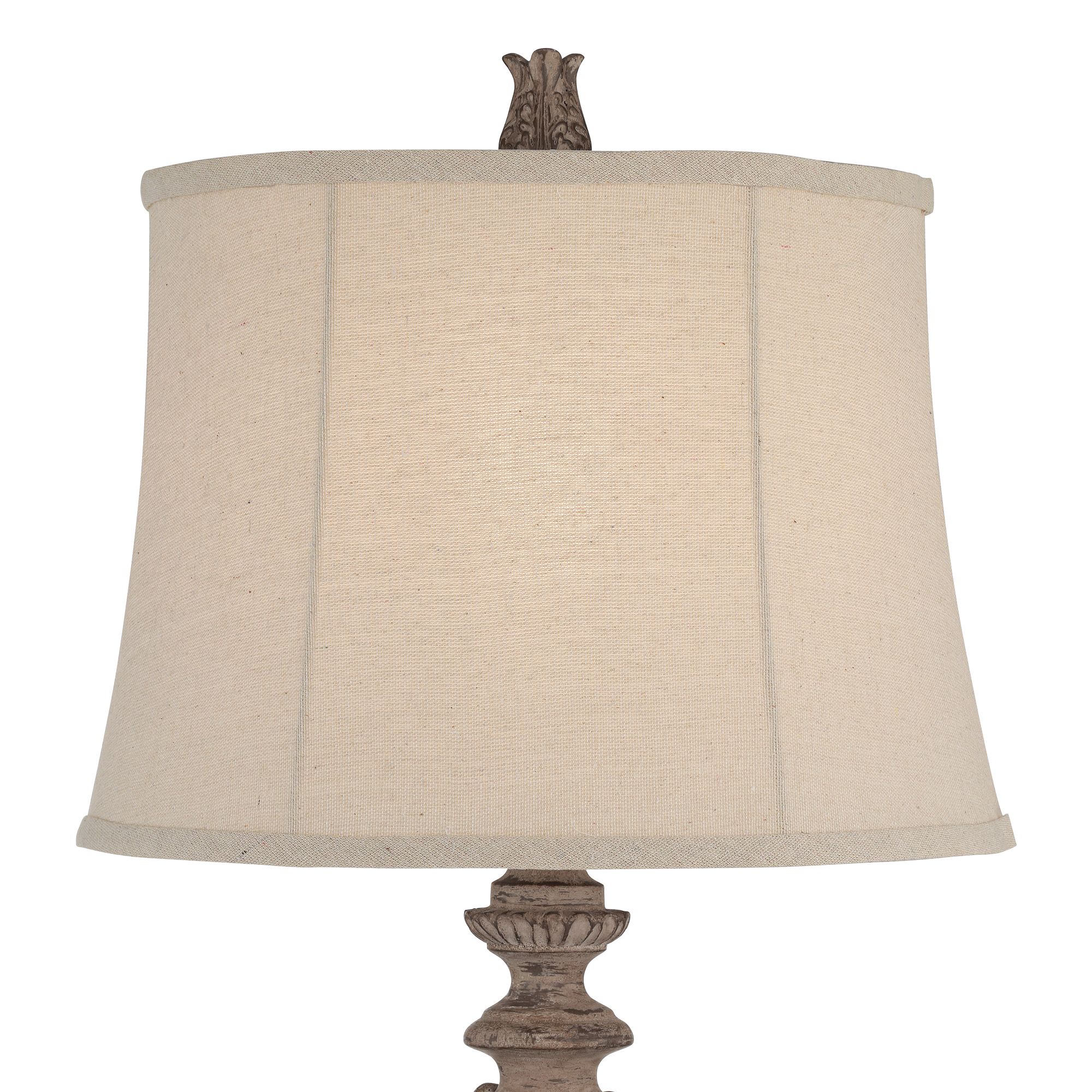Image 3 Lima 27 3/4" High Distressed Brown Traditional Table Lamp Set of 2 more views