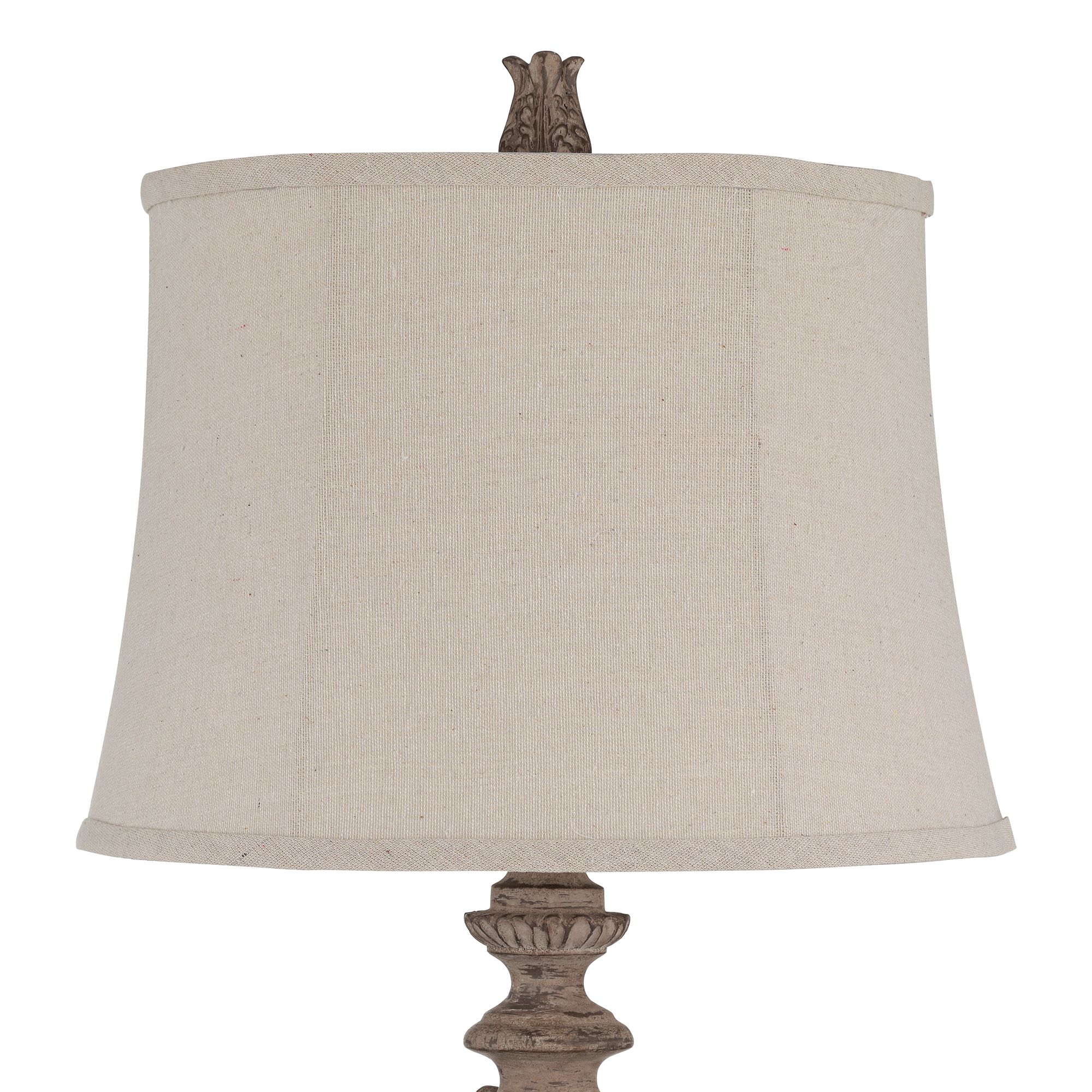 Image 4 Lima 27 3/4" High Distressed Brown Traditional Table Lamp Set of 2 more views