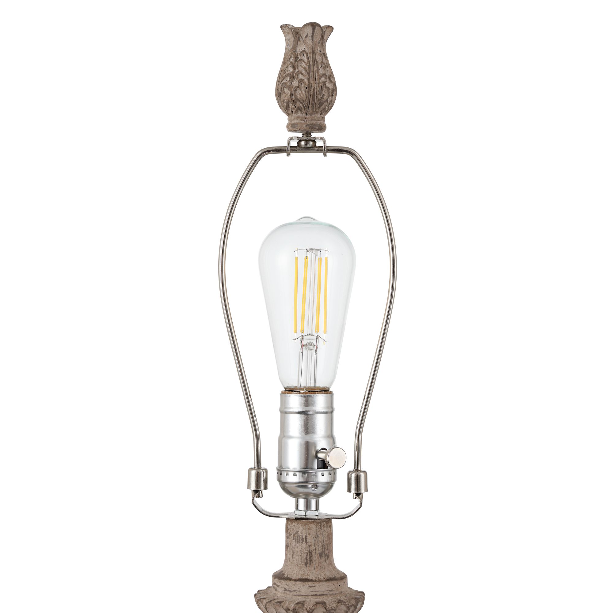 Image 6 Lima 27 3/4" High Distressed Brown Traditional Table Lamp Set of 2 more views