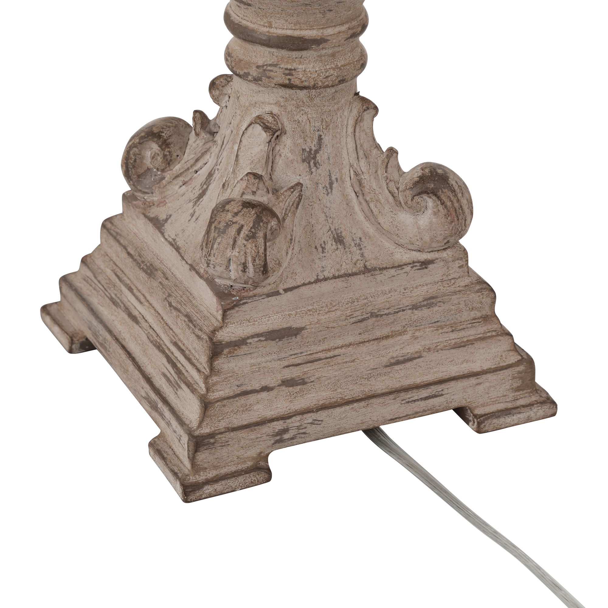 Lima 27 3/4" High Distressed Brown Traditional Table Lamp Set of 2