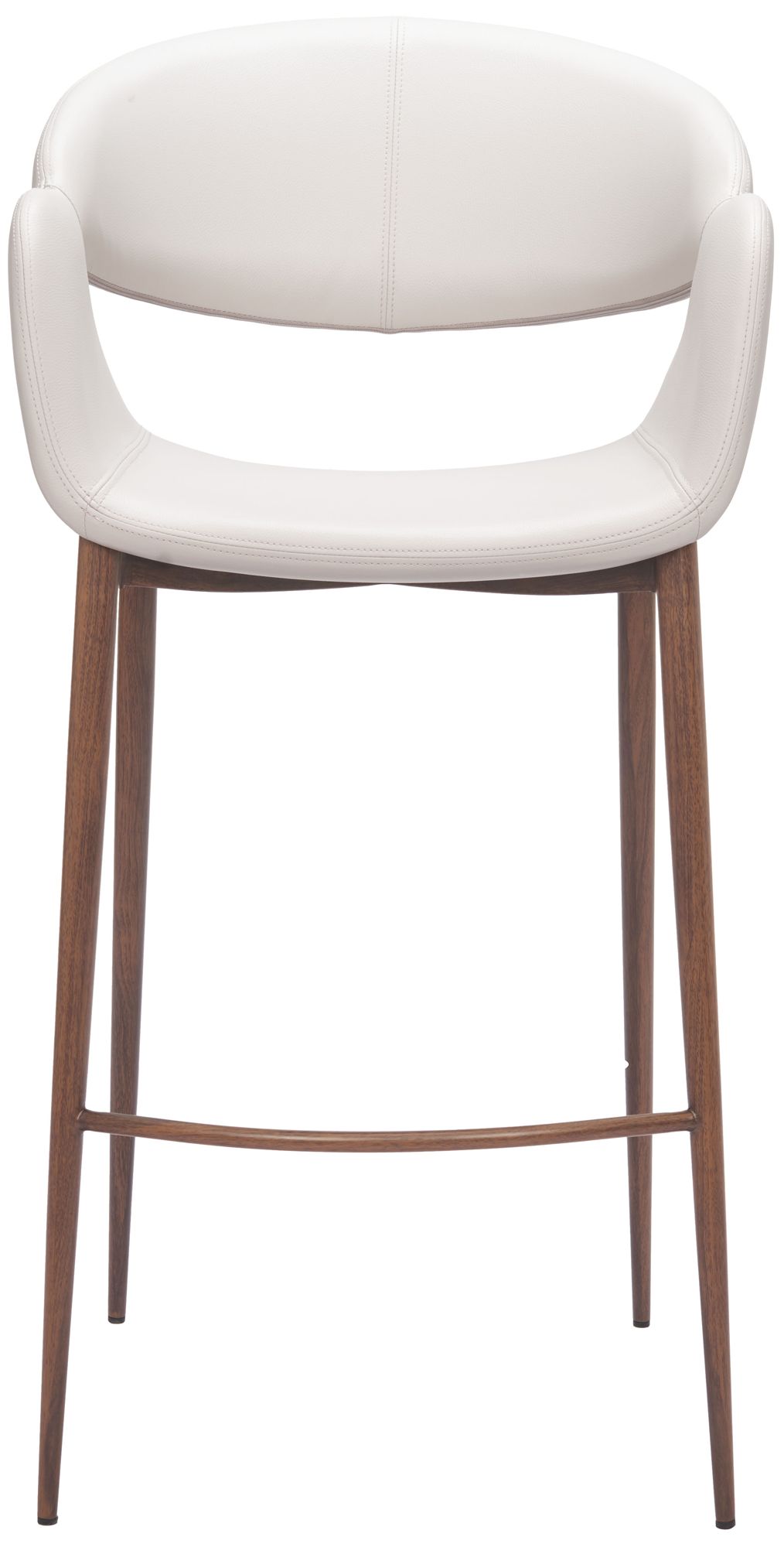 Image 4 Limay Barstool Beige & Walnut more views