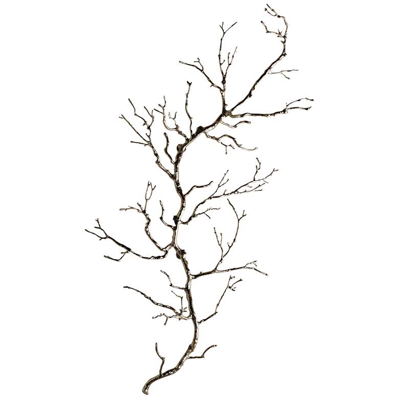 Image 1 Limber Nickel 60 inch High Twig Metal Wall Art