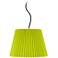 Lime Green 16" Wide Shaded Chandelier Pendant