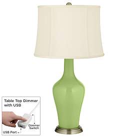 Image1 of Lime Rickey Anya Table Lamp with Dimmer