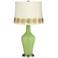 Lime Rickey Anya Table Lamp with Flower Applique Trim