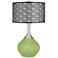 Lime Rickey Black Metal Shade Spencer Table Lamp