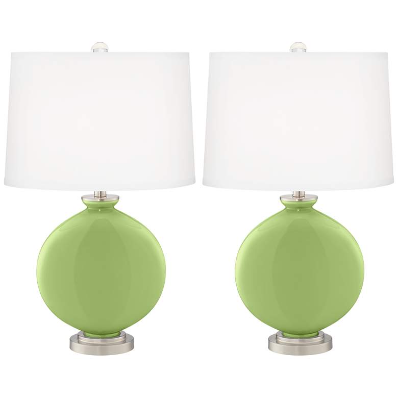 Image 2 Lime Rickey Carrie Table Lamps Set of 2