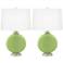 Lime Rickey Carrie Table Lamps Set of 2