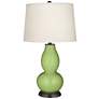 Lime Rickey Double Gourd Table Lamp