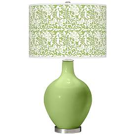 Image1 of Lime Rickey Gardenia Ovo Table Lamp