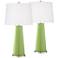 Lime Rickey Leo Table Lamp Set of 2 with Dimmers