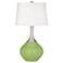 Lime Rickey Spencer Table Lamp with Dimmer