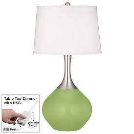 Image1 of Lime Rickey Spencer Table Lamp with Dimmer