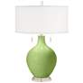 Lime Rickey Toby Table Lamp with Dimmer