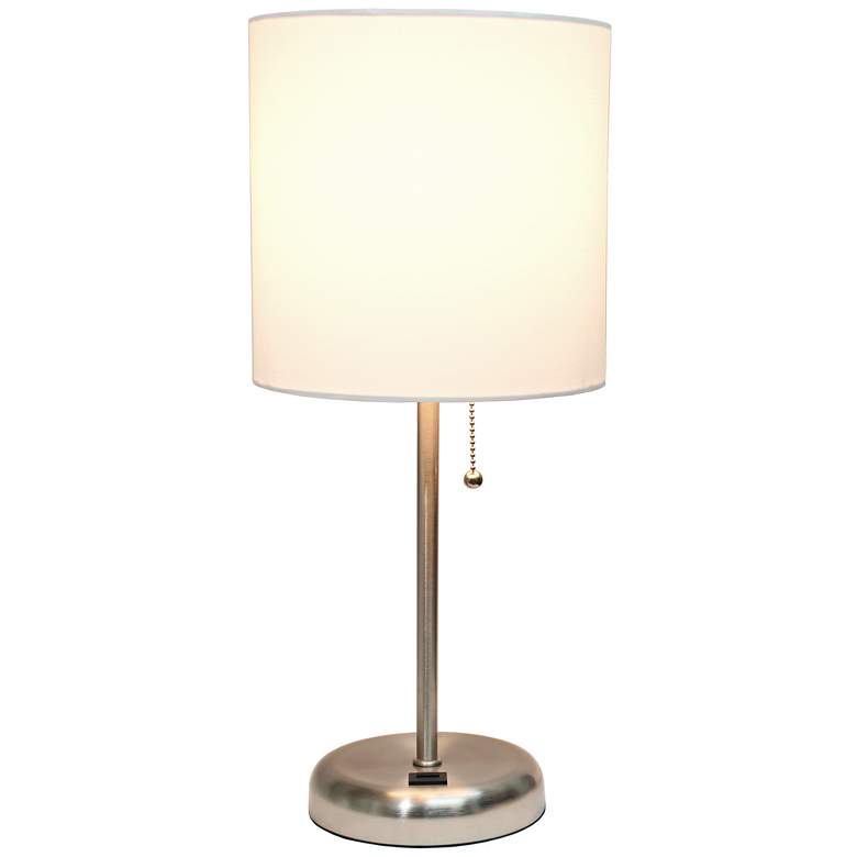 Image 4 LimeLights 19 1/2 inch High Stick Accent Table Lamp with USB Port more views
