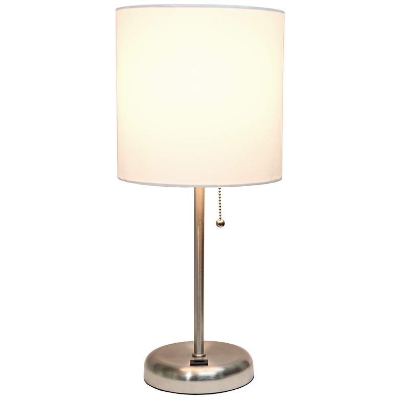 Image 4 LimeLights 19 1/2" High Stick Accent Table Lamp with USB Port more views