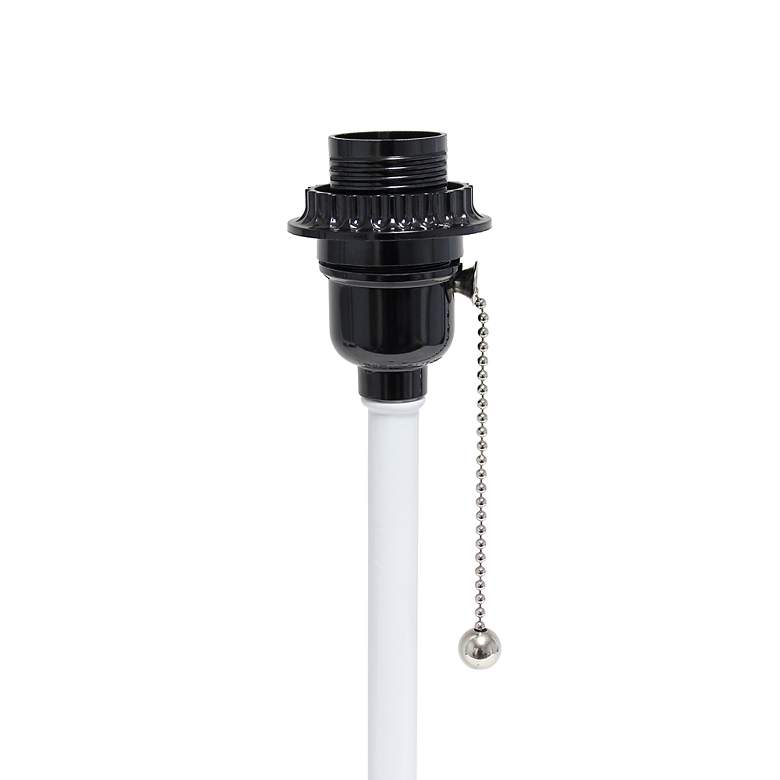 Image 6 LimeLights 19 1/2" High White Stick Accent Table Lamp with USB Port more views