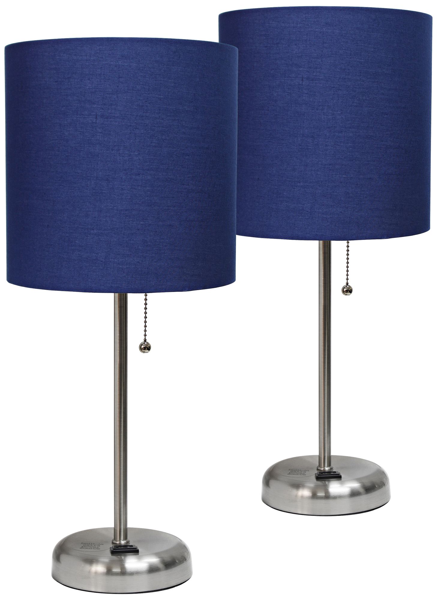 blue childrens lamp