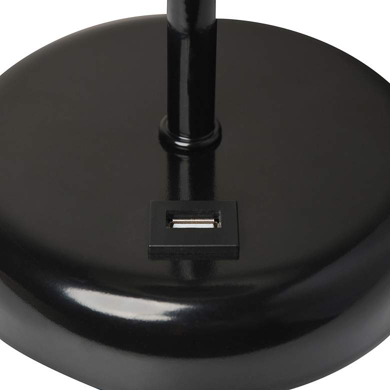 Image 4 LimeLights 19 1/2"H Black White Shade Accent Lamps Set of 2 more views