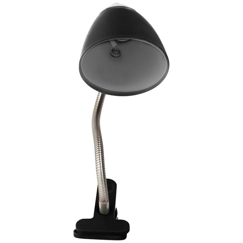 LimeLights Black Flexible Gooseneck Clip Light Desk Lamp more views