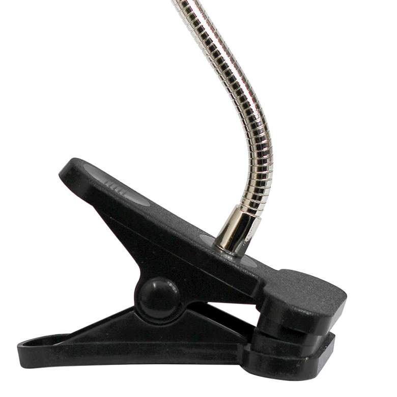 Image 3 LimeLights Black Flexible Gooseneck LED Clip Light Desk Lamp more views