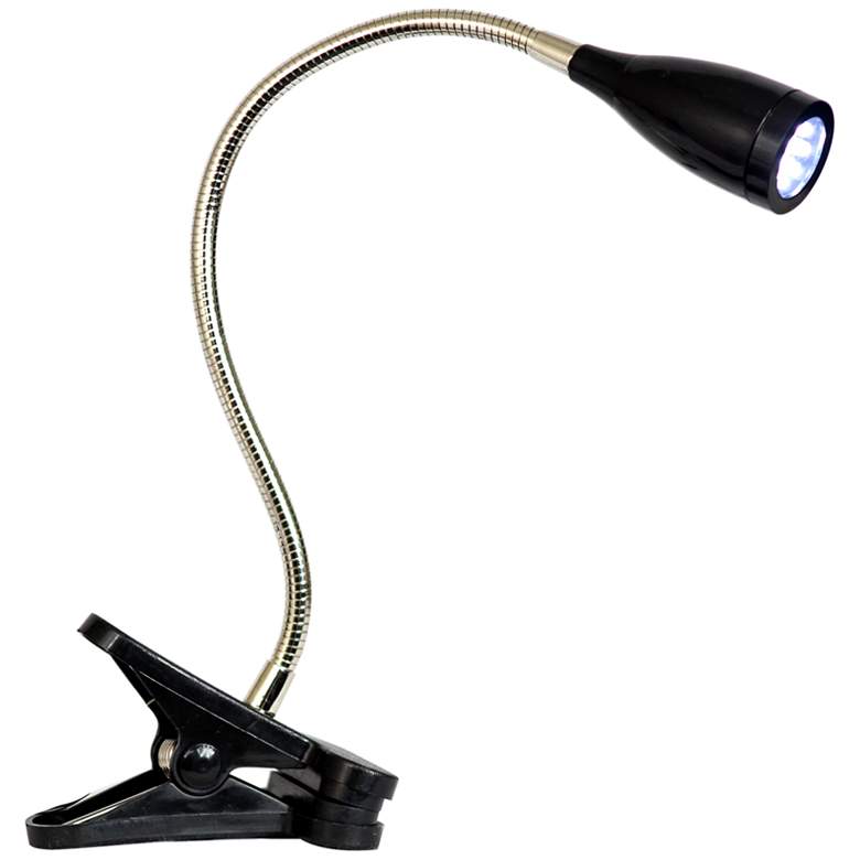 Image 4 LimeLights Black Flexible Gooseneck LED Clip Light Desk Lamp more views