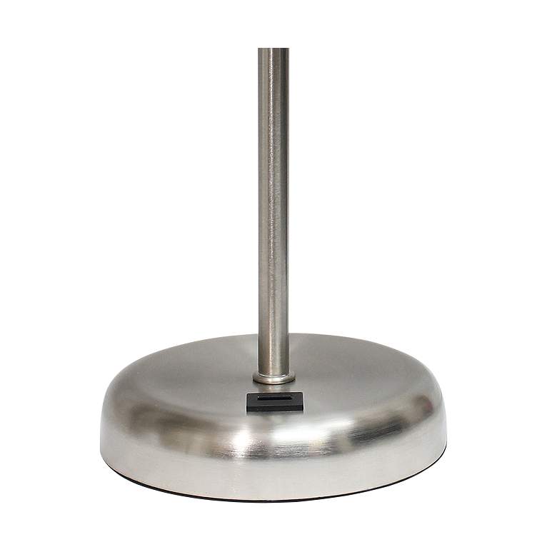Image 4 LimeLights Stick 19 1/2" Purple Shade USB Table Lamp more views