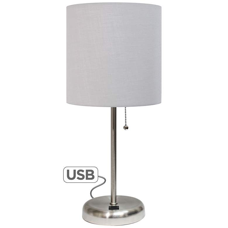 Image 2 LimeLights Stick 19 1/2 inch Stick Table Lamp with USB