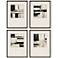 Liminal 17"W x 20"H Framed Wall Art Set of 4