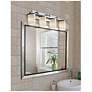 2_Limoges 9" High 4-Light Polished Chrome Bath/Vanity with Bamboo Shade more views