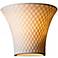 Limoges Collection Checkerboard 6 3/4" High Wall Sconce