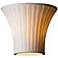 Limoges Collection Flared Waterfall 6 3/4" High Wall Sconce
