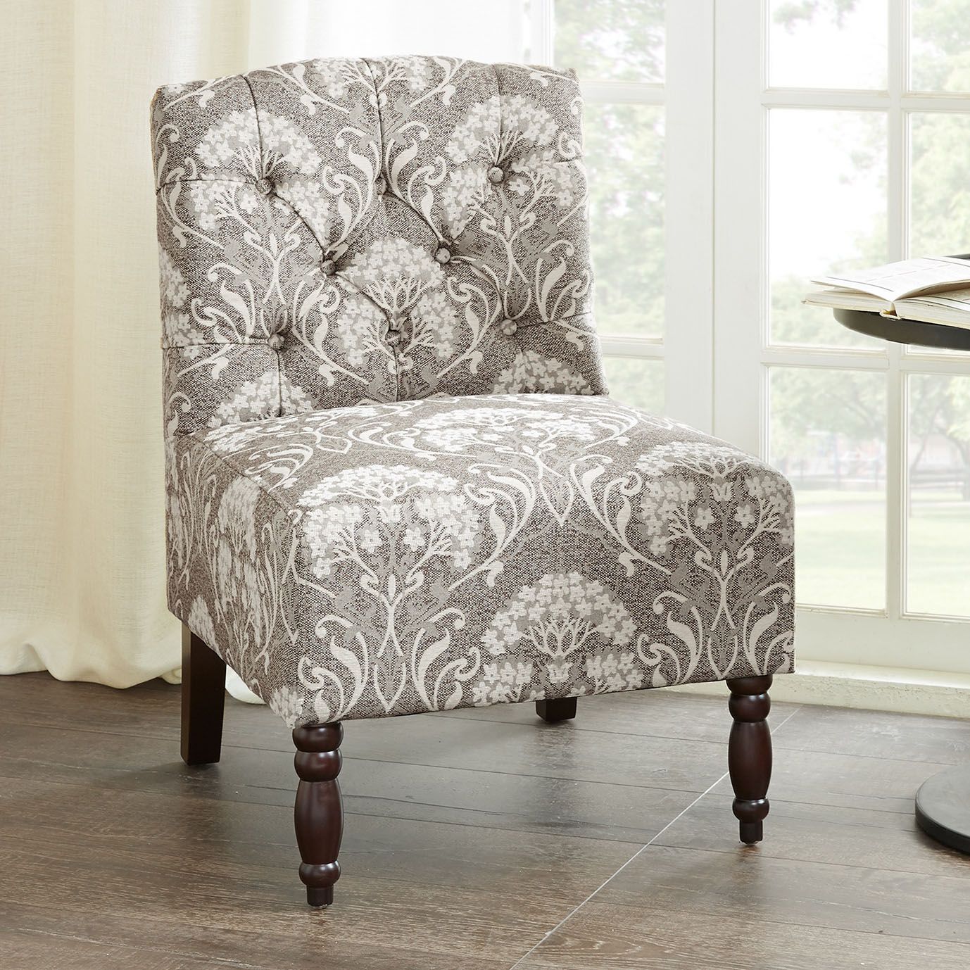 Armless discount upholstered chair